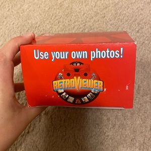 Novelty retorviewer wheel card picture viewer
